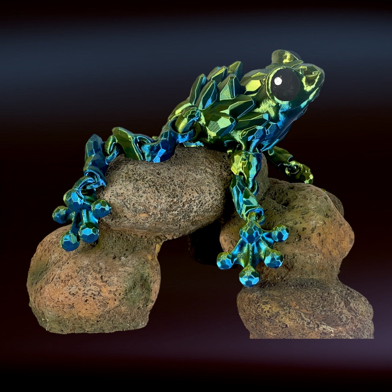 Gemstone Frog