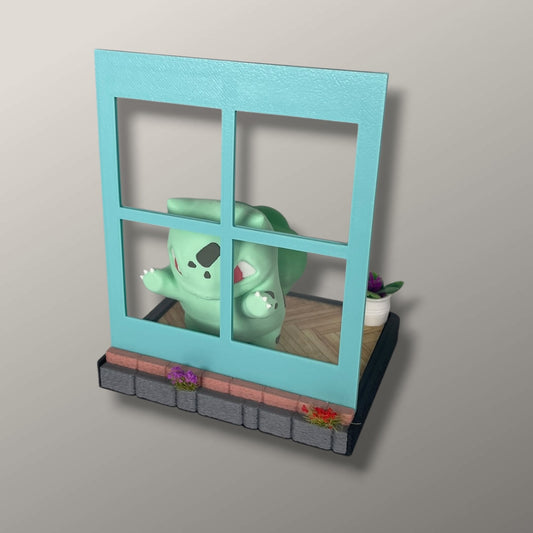 #0001 Monster Window Display