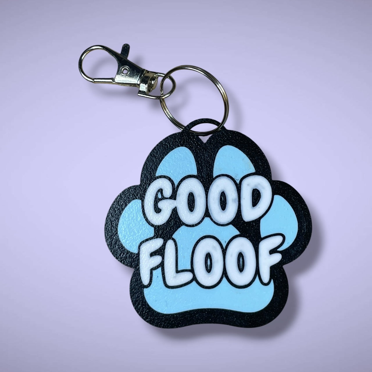 Make your own Pawprint Keyring