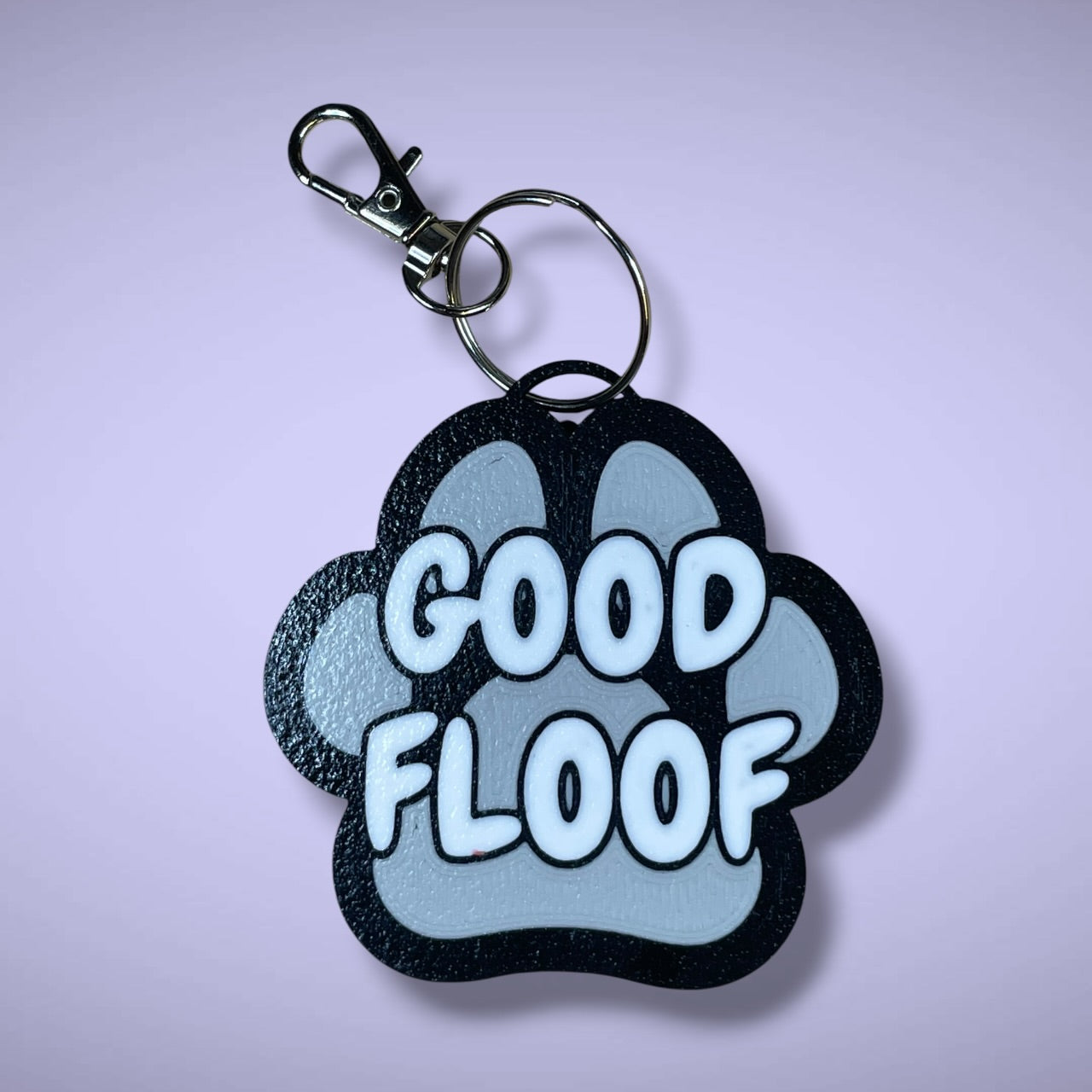 Make your own Pawprint Keyring