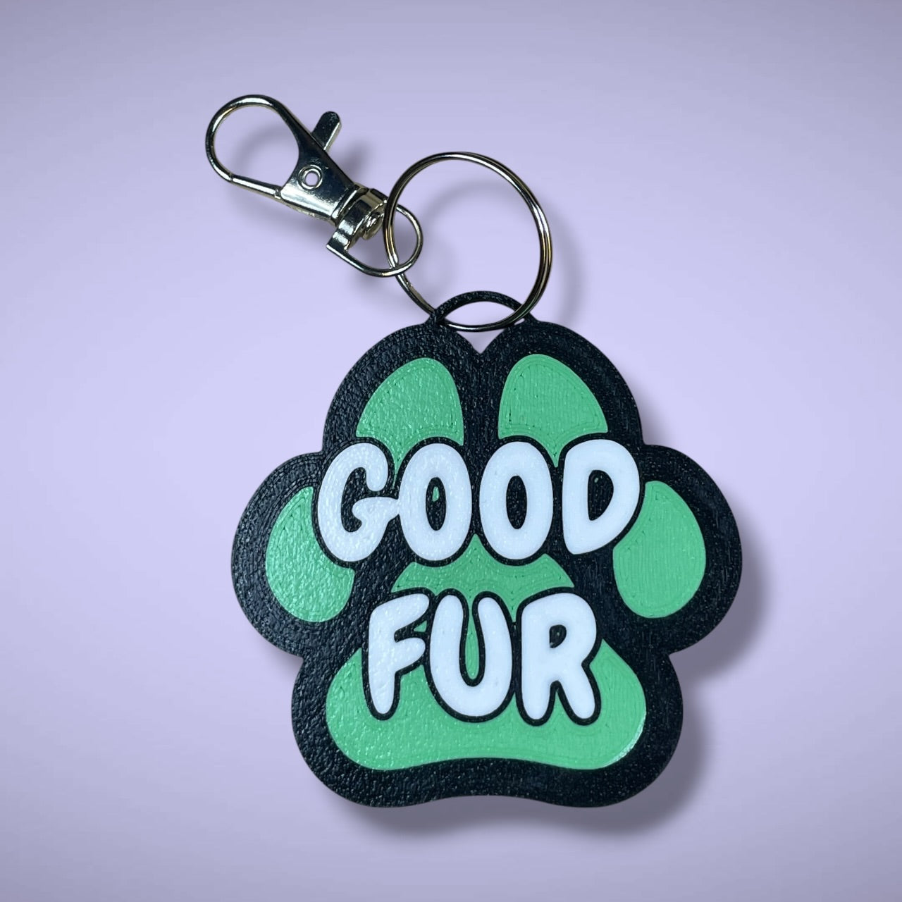 Good ***** Pawprint Keyring